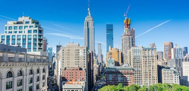 Empire State Building がある風景